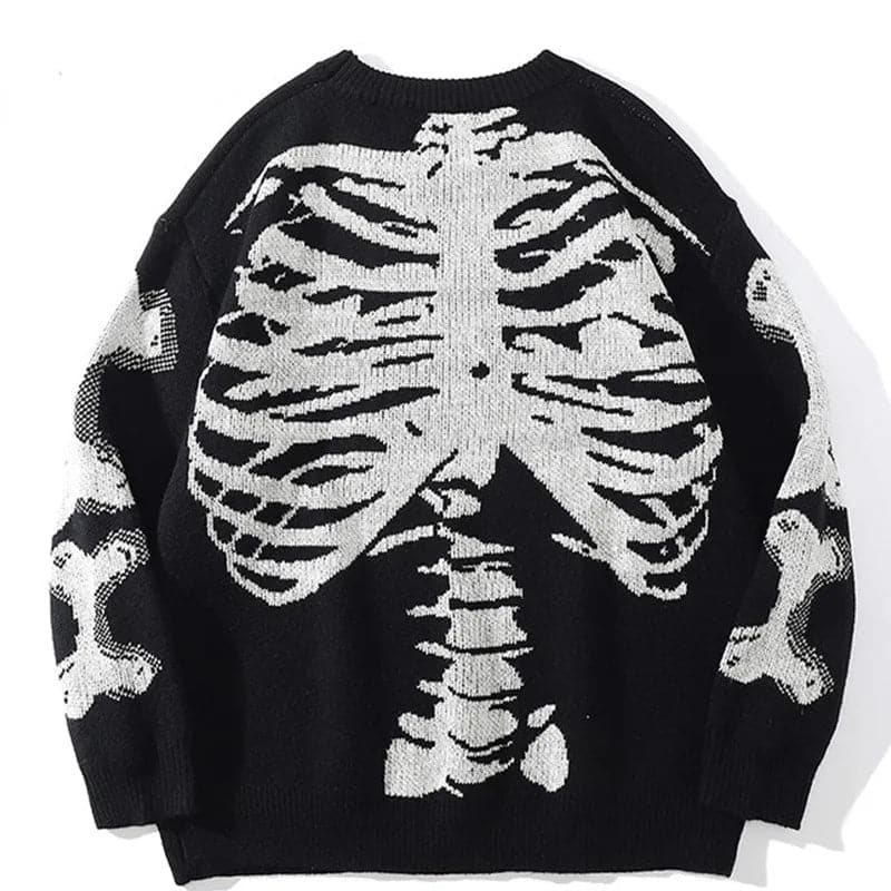 Skeletal Echo Sweater