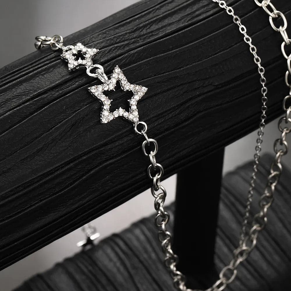 Twin Stars Necklace