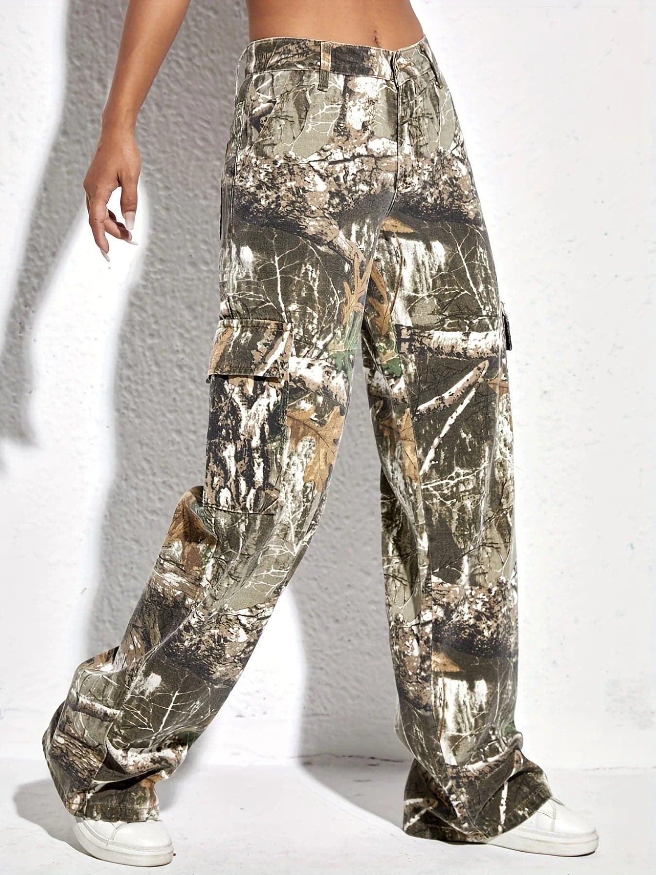 Camouflage Cargo Jeans