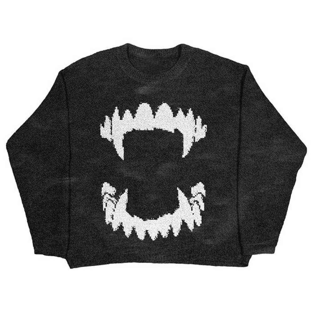 Predatory Grin Sweater
